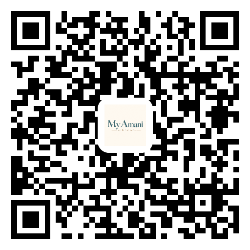QR code to leave a review for My Amani